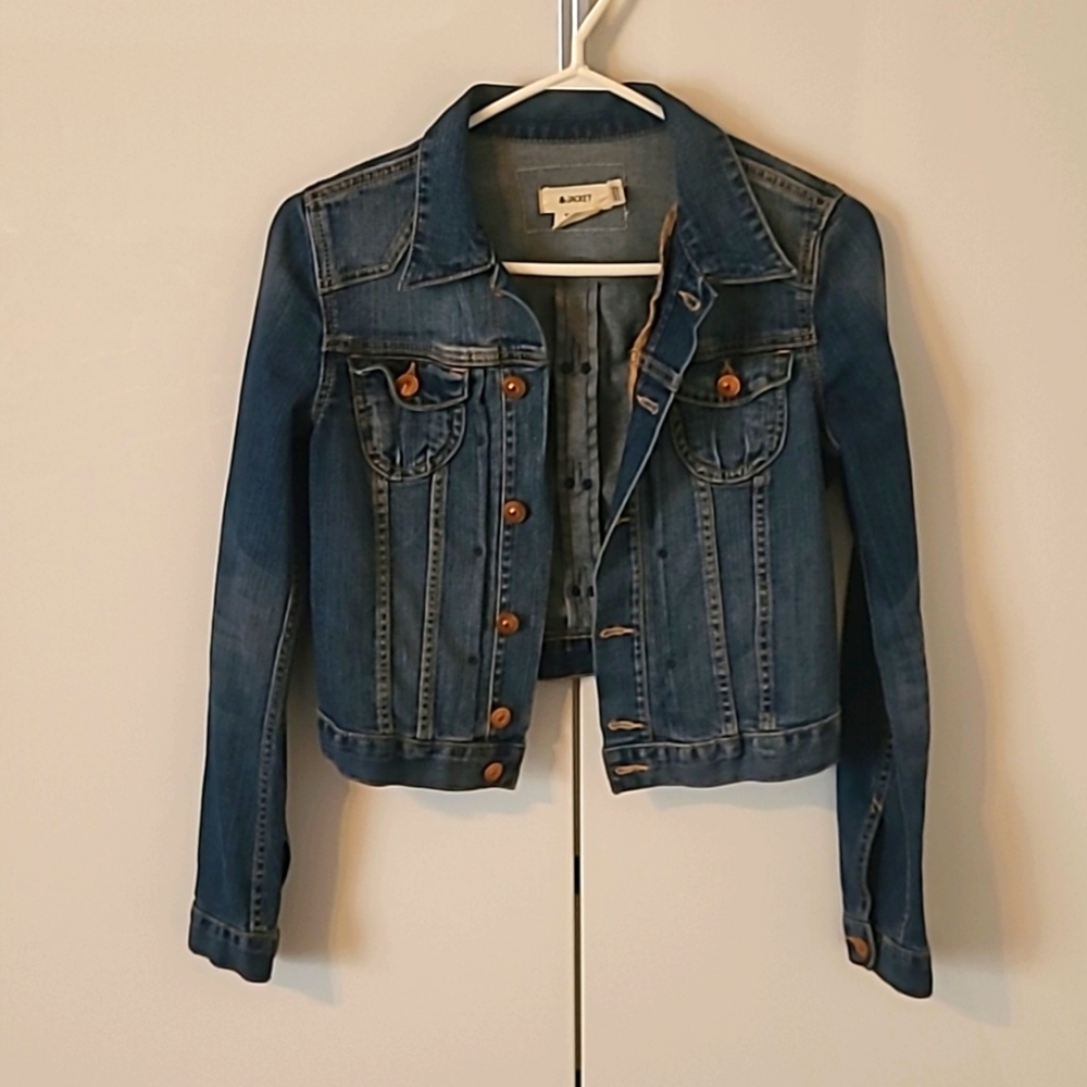 Cropped Jean Jacket